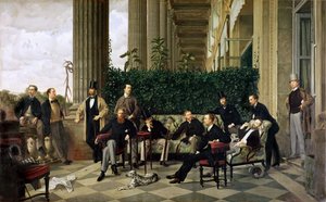 Rue Royalen ympyrä, Pariisi, 1868